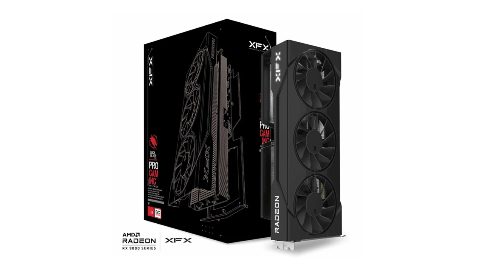 XFX Swift AMD Radeon RX 9060 XT OC Triple Fan Gaming Edition with 8GB GDDR6